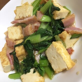 青菜炒め